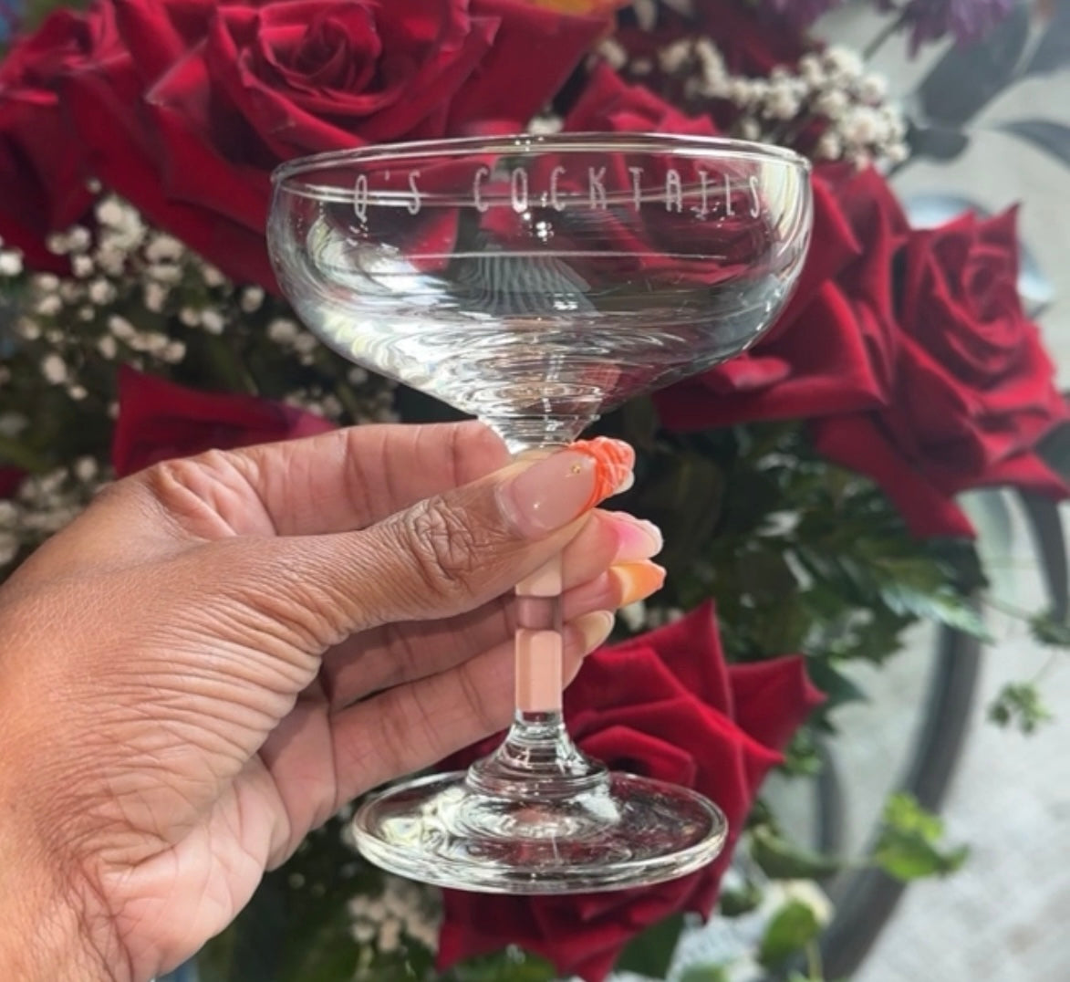 4oz Q's coupe glass