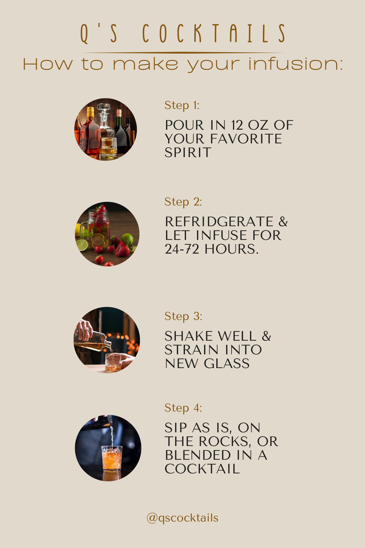 Cinnamon + Pear + Clove Cocktail Infusion Kit